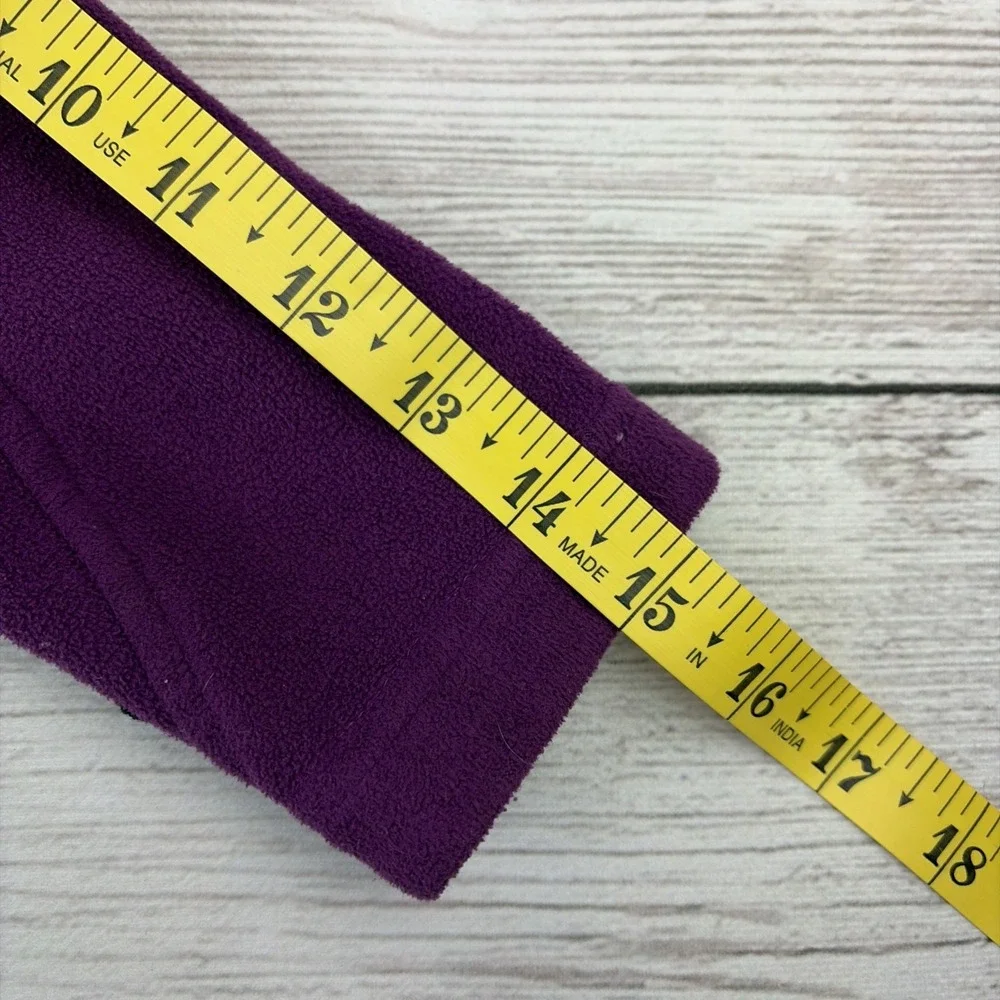 REI Girl's XXS 4/5 Jacket Fleece Full Zip Purple Lightweight Winter Outerwear